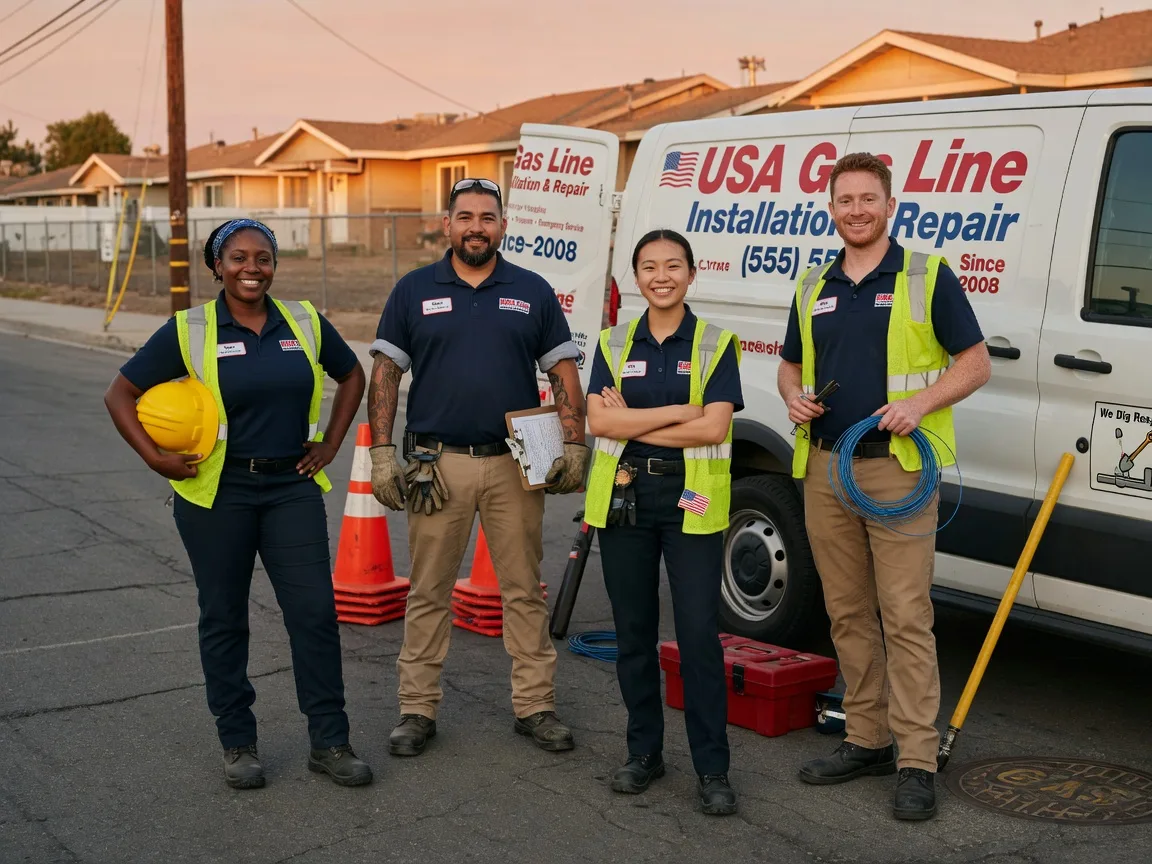 Gas Line Installation company in George West, TX